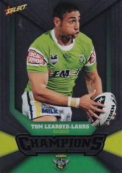 2011 NRL Champions - Silver Parallel #SP32 Tom Learoyd-Lahrs Front